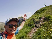 41 Per la prima volta sull'anticima sud (1917 m) del Corno Branchino